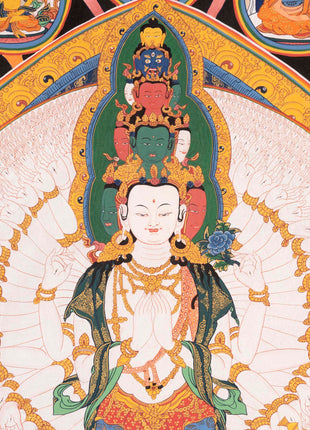 Avalokiteshvara Thangka | Buddhist Painting