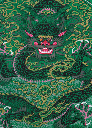 Dragon Thangka | Traditional Tibetan Painting | Wall Hanging Decoration