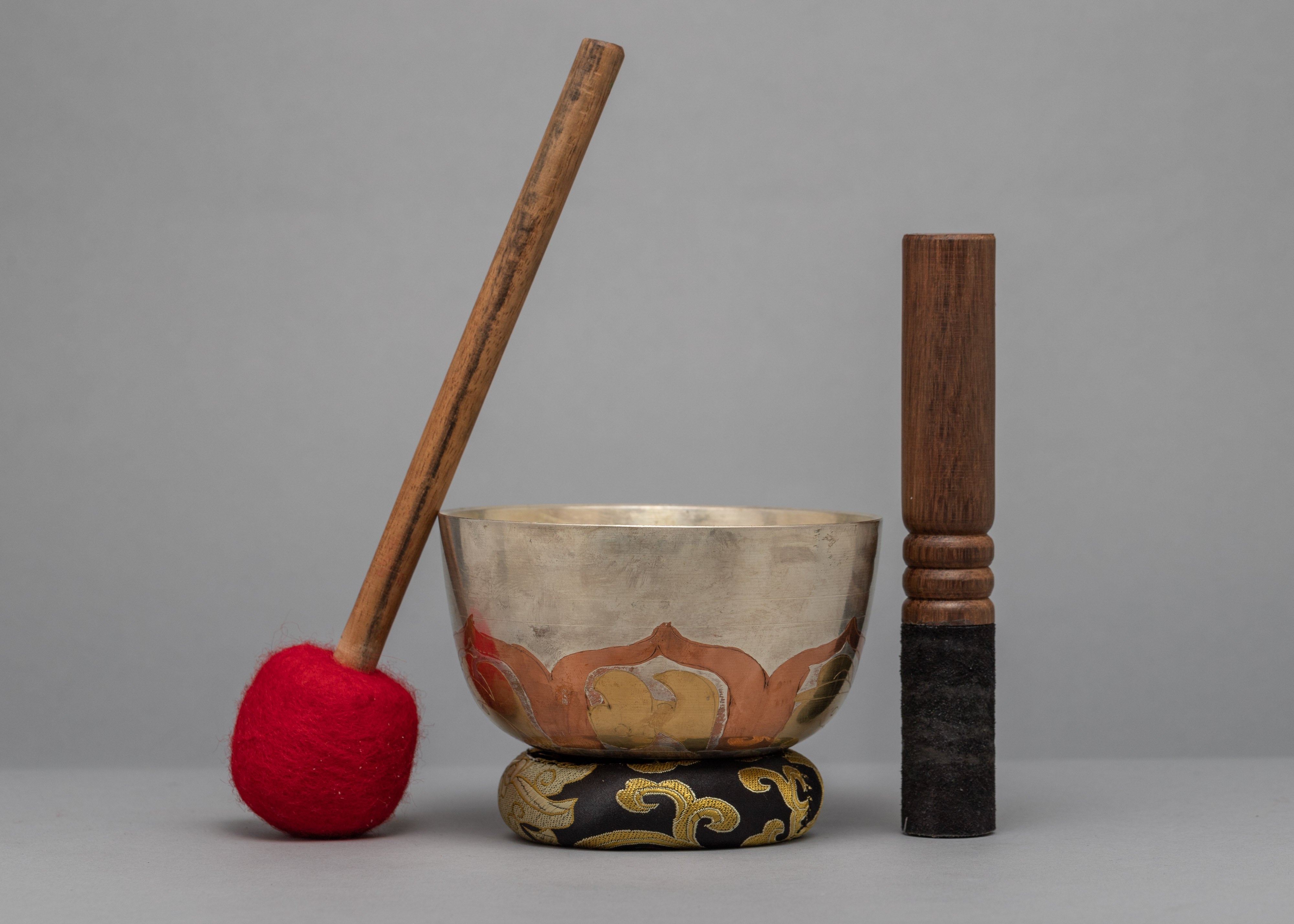 Tibetan Singing Bowls Healing Therapy | Traditional Bowls For Tibetan Buddhist Shrine