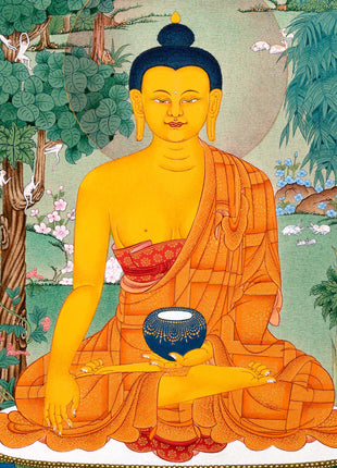 gautam buddha thangka 