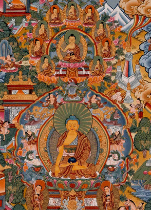 Buddhist Life Story Of Buddha | Wall Decors