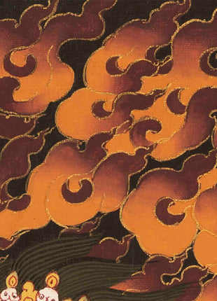 Tibetan Vajrapani Thangka |  Wall Decorations