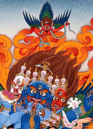 Vajrakilaya Thangka | Yidam