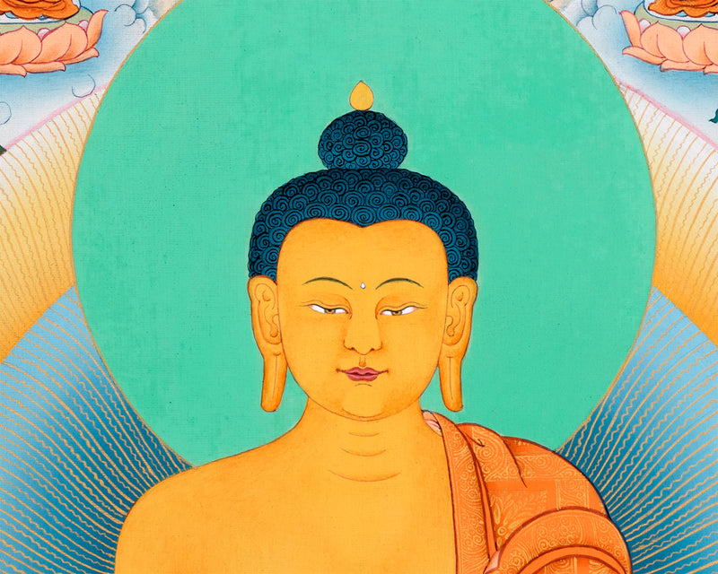 35 Buddhas of Confession | Tibetan Thangka Painting