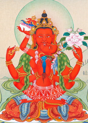 red chenrezig