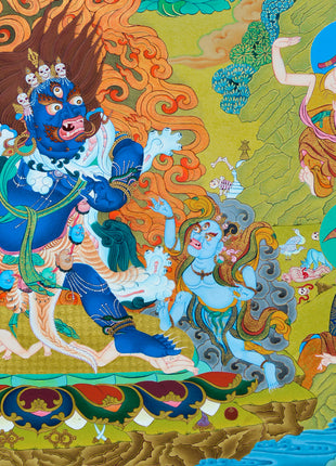 Senge Dragok Thangka