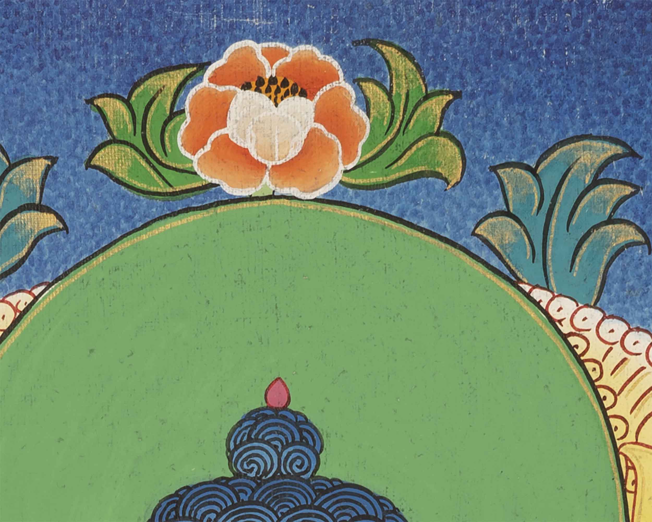 Amitabha Buddha Thangka | Wall Hanging