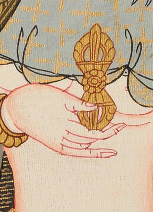Painting Of Vajrasattva | Tibetan Buddhist Thangka
