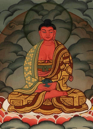 Green Tara Thangka | Female Bodhisattva Wall hanging Painting