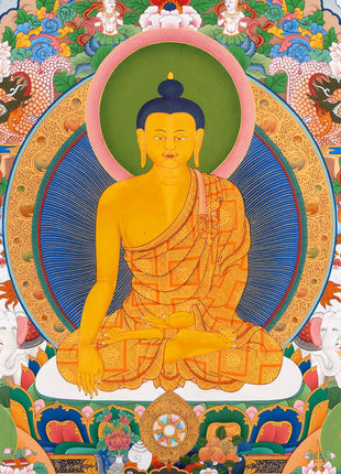 Shakyamuni Buddha Print | Traditional Buddhist Art