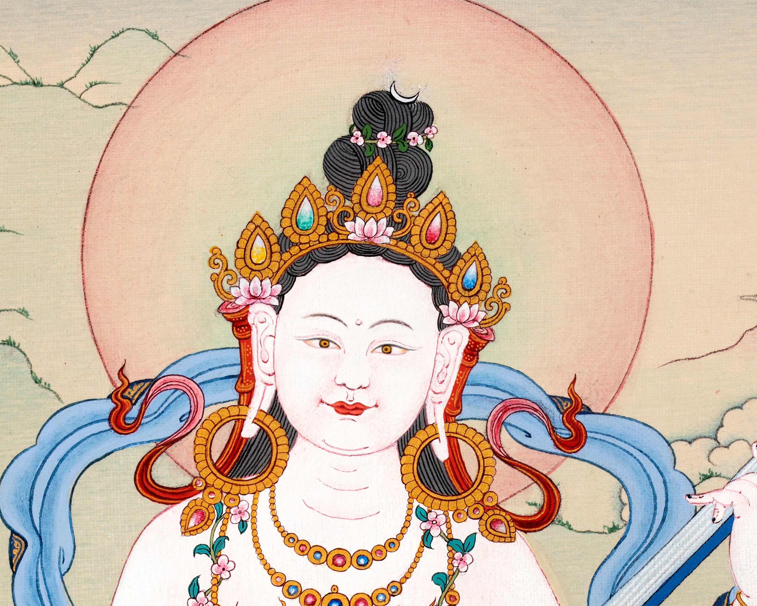 Dakini Saraswati | Yangchen Drolma Thangka