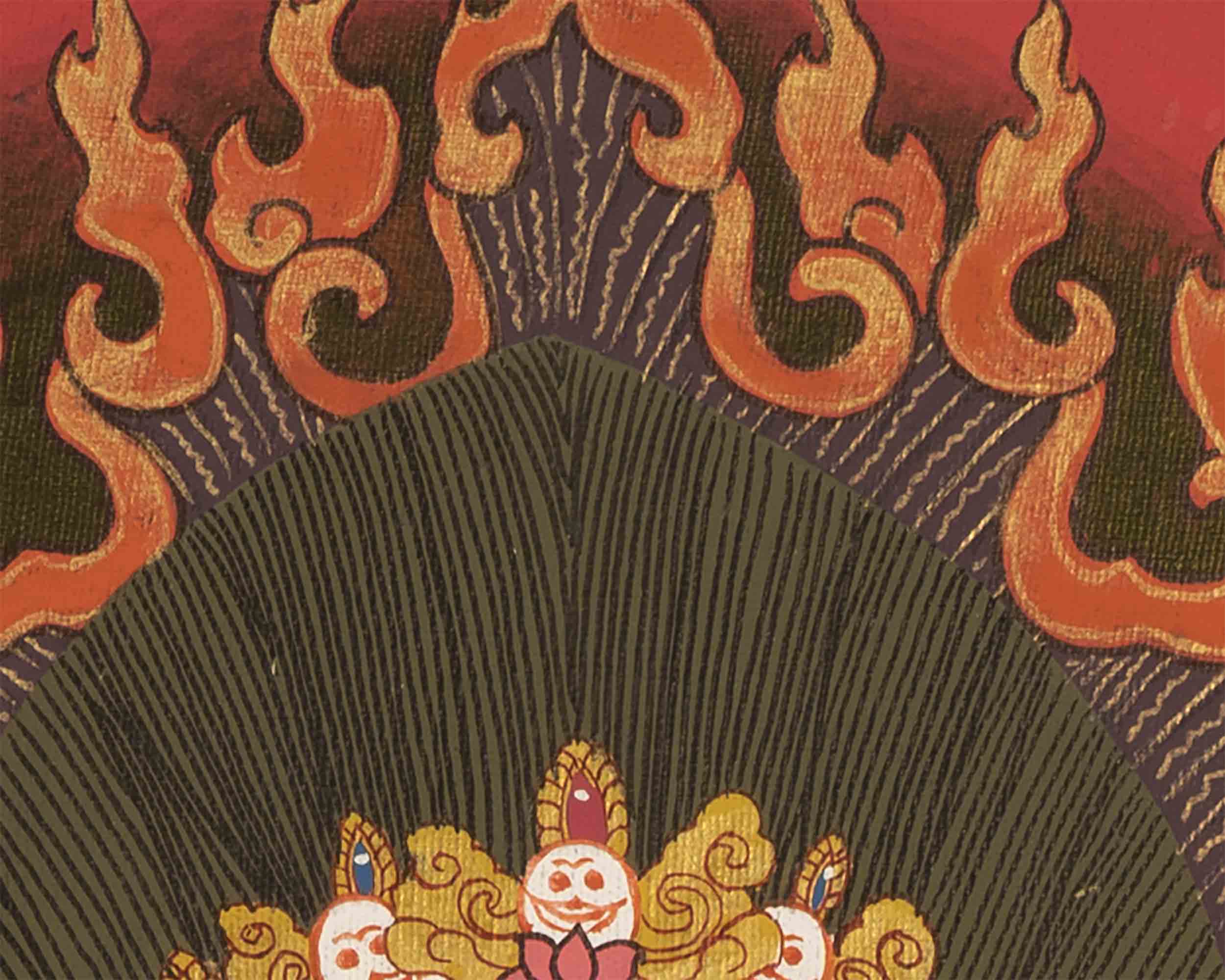Vajra Panjarnatha Thangka | Wall Decor Artwork