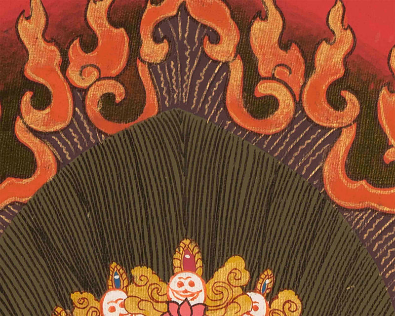 Vajra Panjarnatha Thangka | Wall Decor Artwork