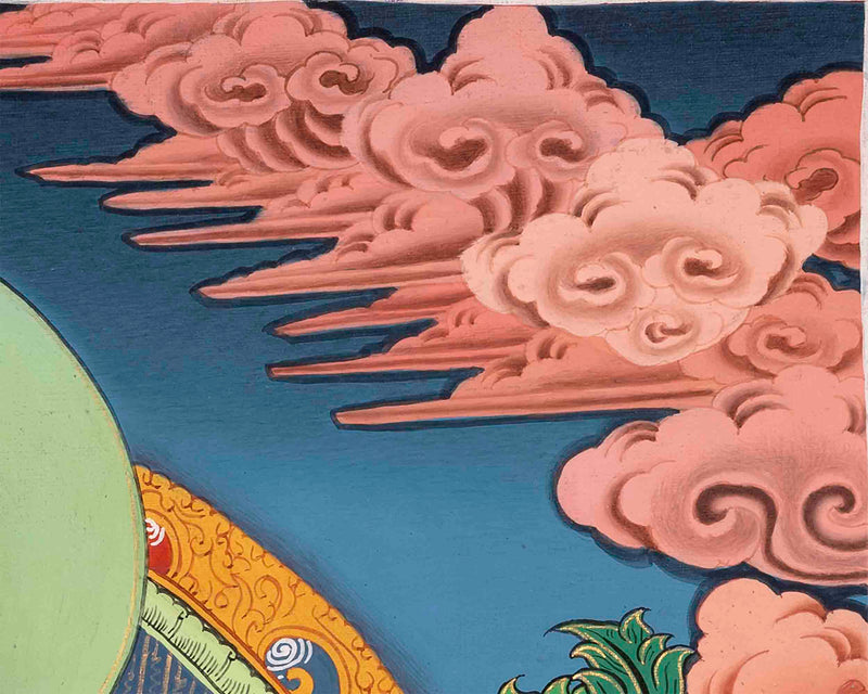 Shakyamuni Buddha Thangka | Buddhist Traditional Paint | Wall Decors