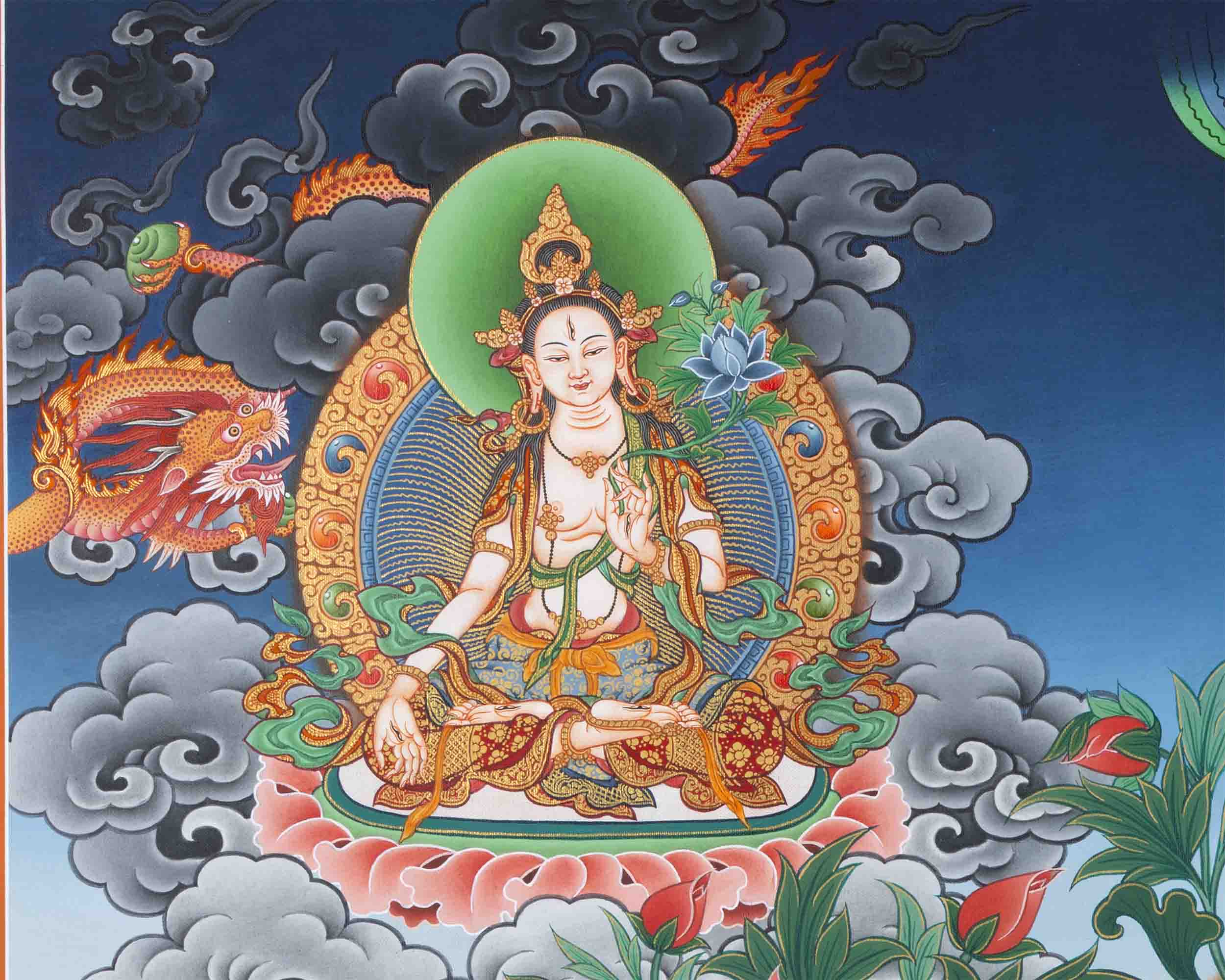 1000 Armed Chengrezig Print | Digital Printing | Wall Decoration