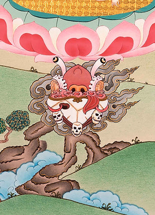 Troma Nagmo Sadhana Thangka | Tibetan Dakini Art On Cotton Canvas