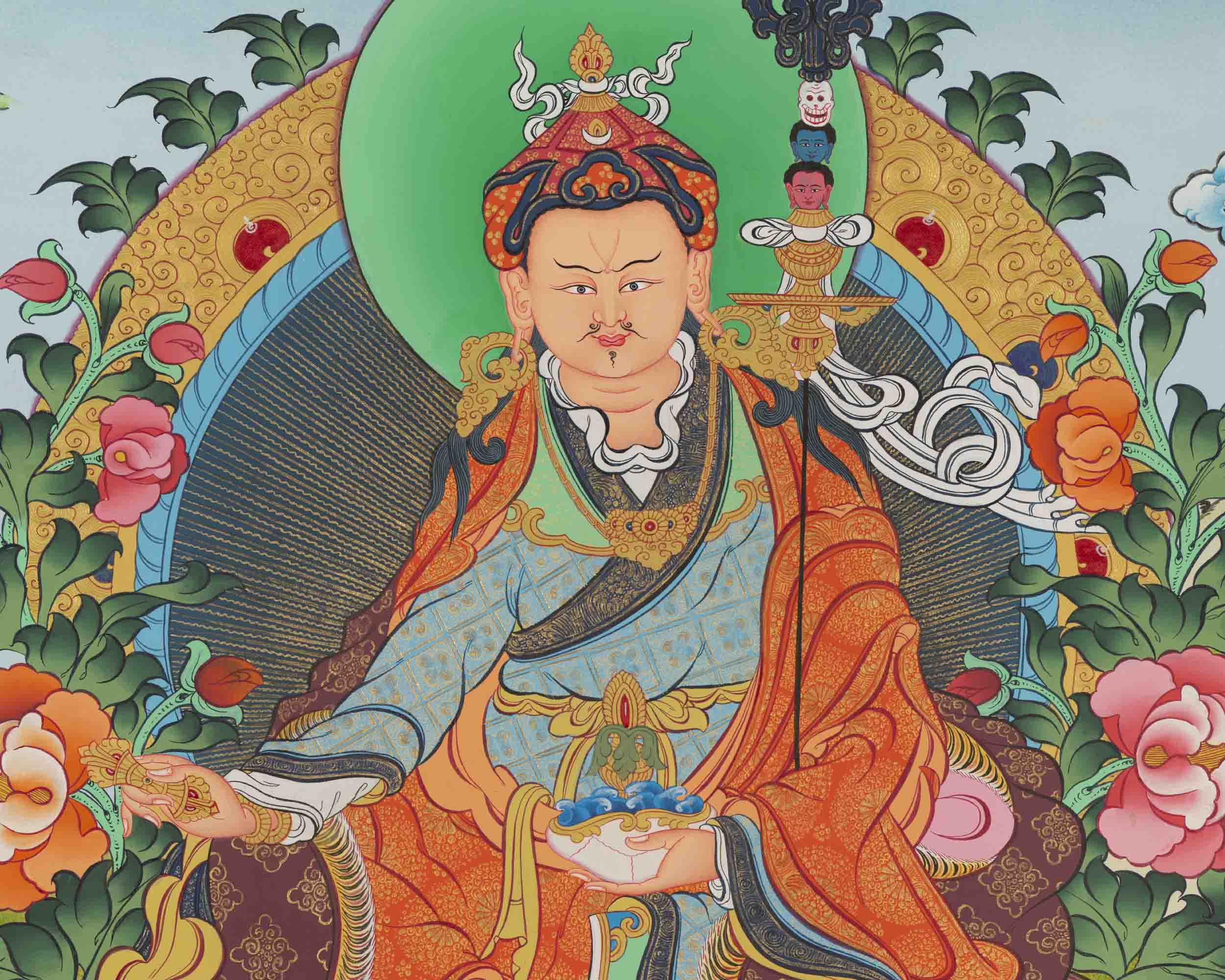 Guru Rinpoche Thangka | Padmasambhava | Wall Decors