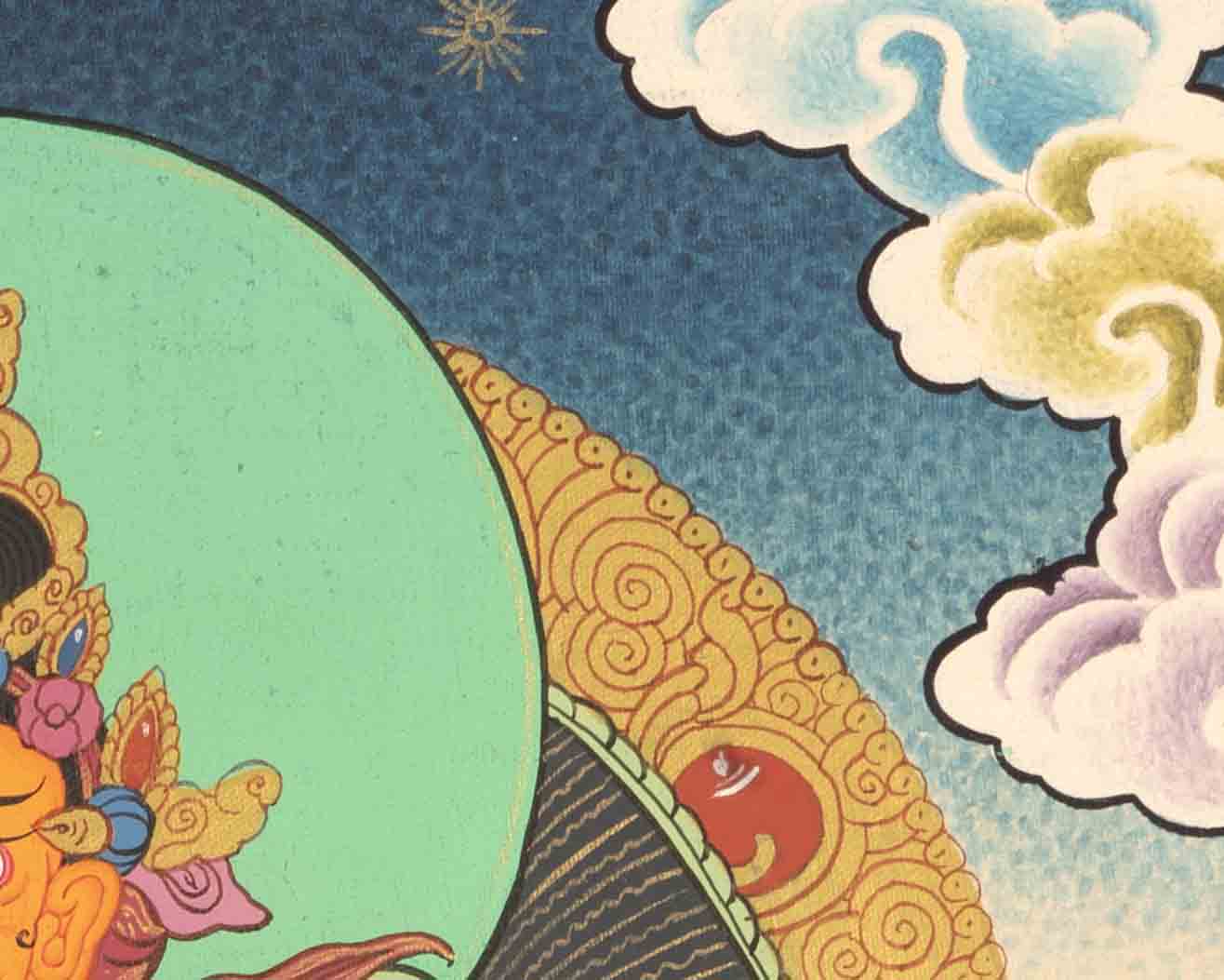 Namtose Thangka Painting |  Tibetan Buddhism Art | Wall Decors