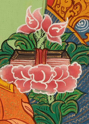 Tsongkhapa Tibetan Thangka | Art Painting for Meditation