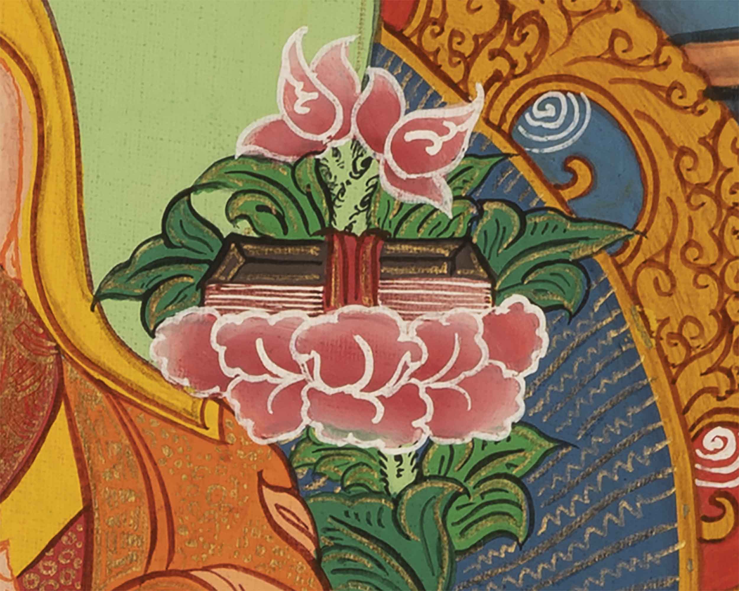 Tsongkhapa Tibetan Thangka | Art Painting for Meditation