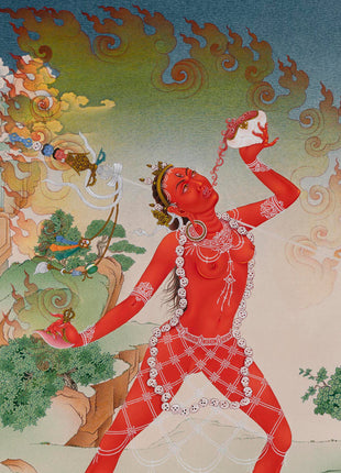 Mother Vajrayogini Thangka | Traditional Buddhist Dakini Painting