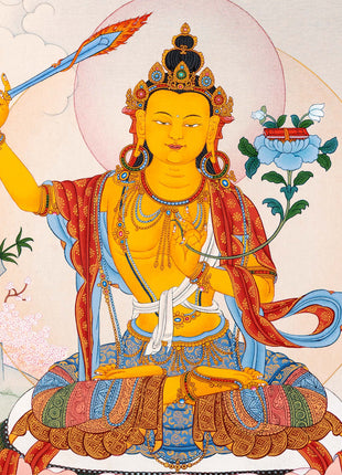 manjushree thangka