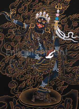 Himalayan Dakini Art For Troma Nagmo Mantra Practice | Feminine Embodiment Of Wisdom
