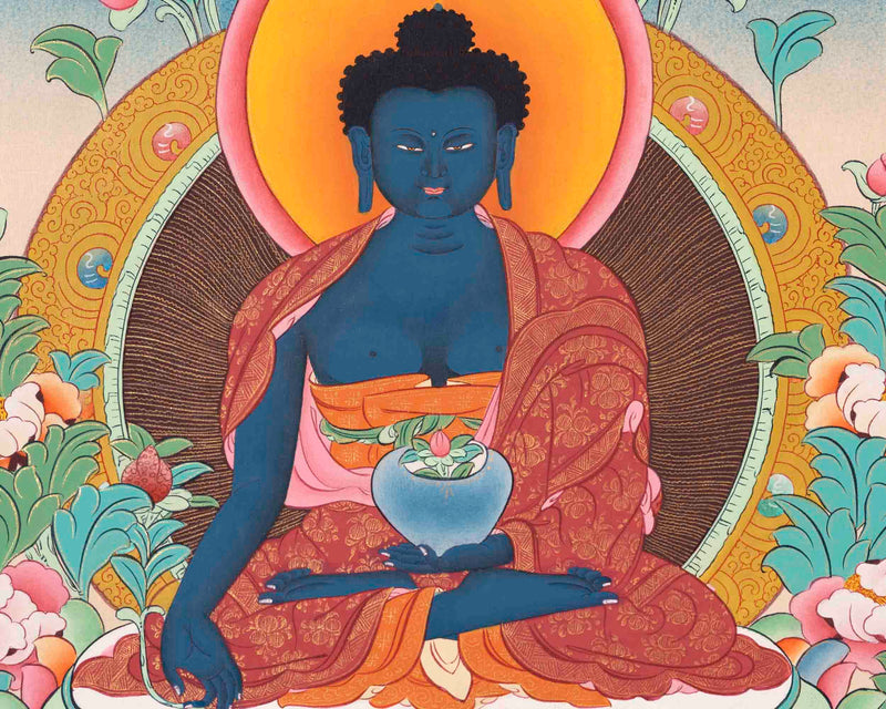 Bhaisajyaguru Thangka | Wall Hanging Medicine Buddha Decoration