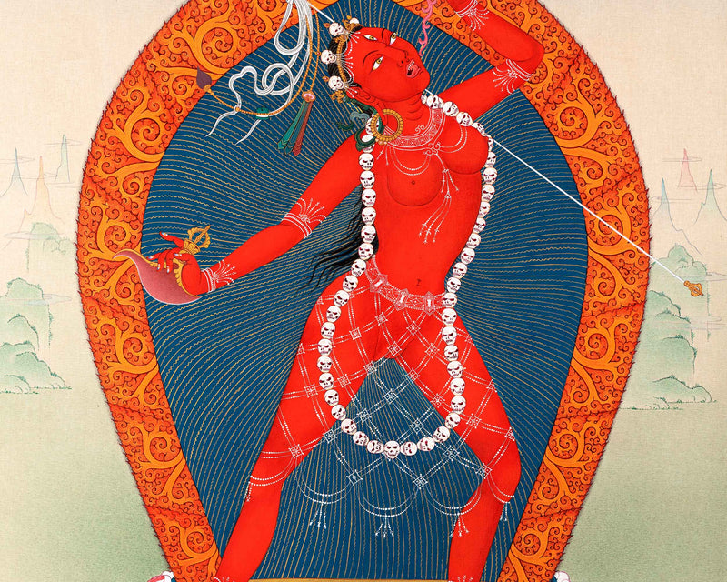 Vajrayogini Thangka | Traditional Buddhist Art