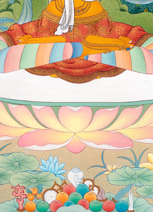 Manjushri Thangka | Traditional Tibetan Art