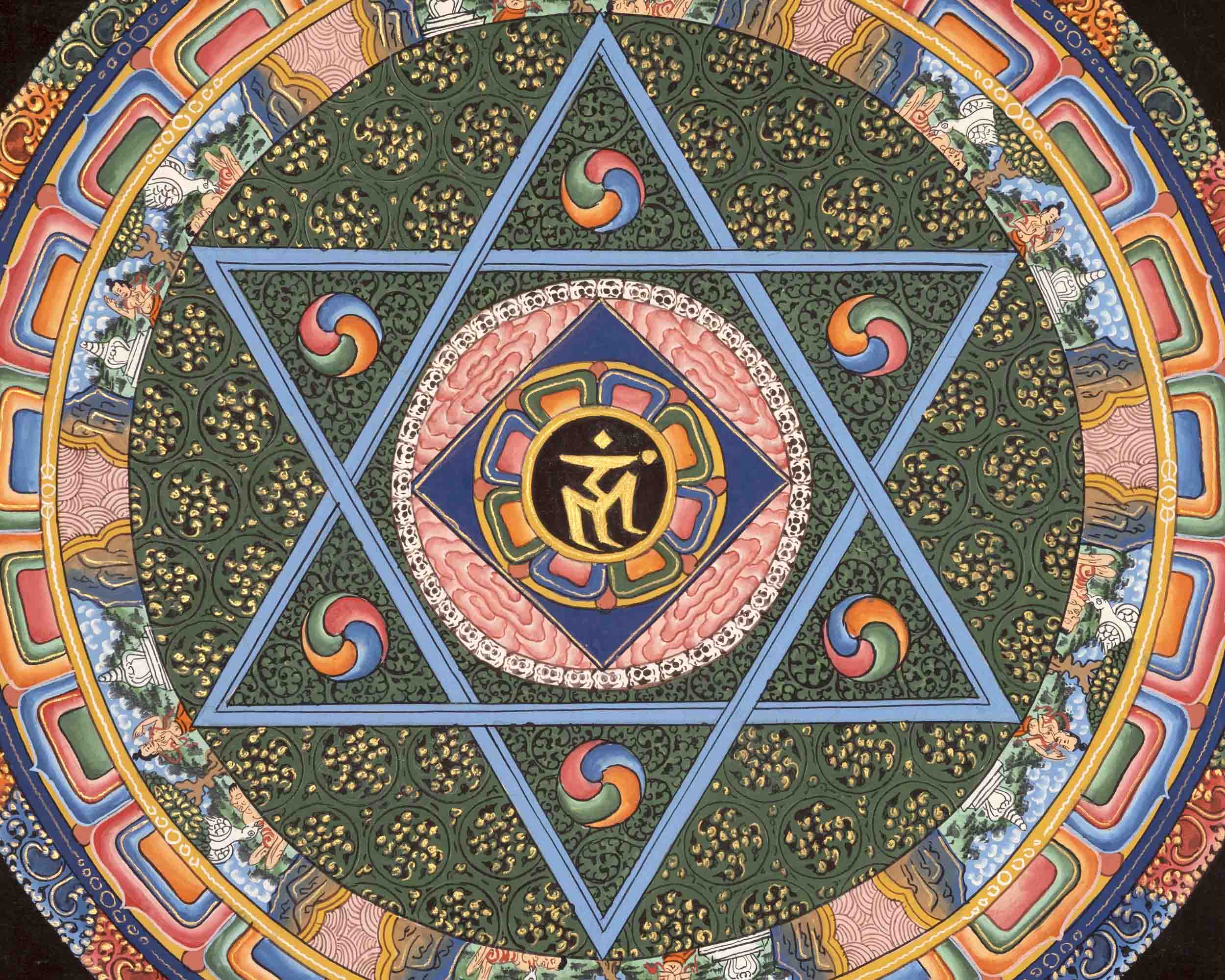 Vajrayogini Mandala Thangka | Traditional Tibetan Buddhist Art