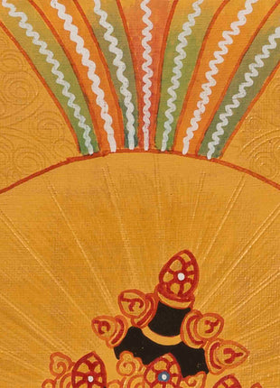 Vajrasattva Painting | Traditional Buddhist Thangka | Wall Hanging Decors