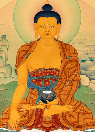 Shakyamuni Buddha Thangka