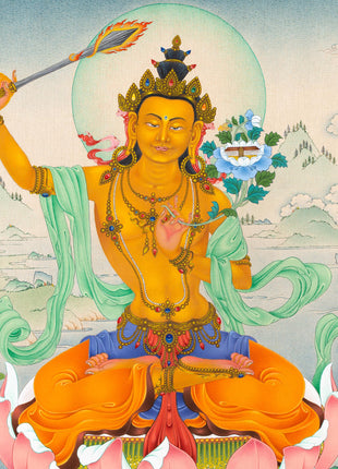 manjushri thangka