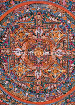 Buddha Mandala Thangka | Tibetan Thangka Art