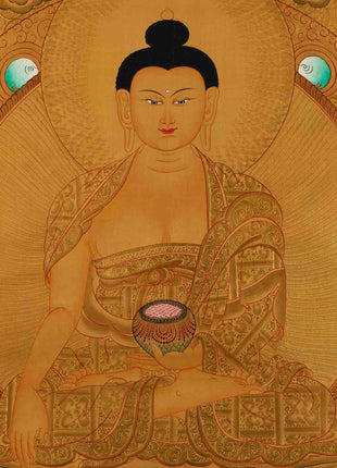 Lord Shakyamuni Buddha Thangka | Wall Decoration Painting