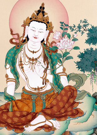 chenrezig thangka