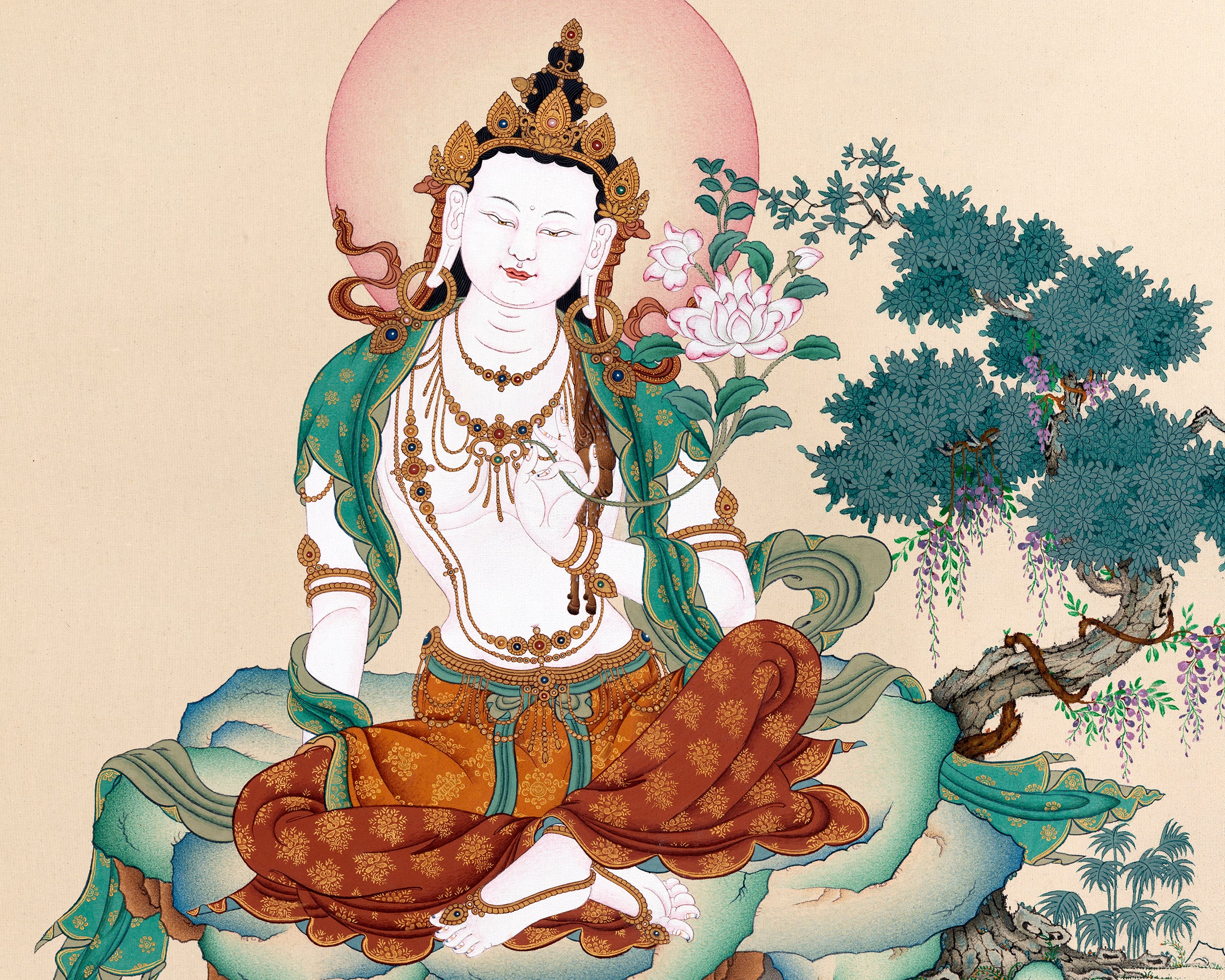 chenrezig thangka