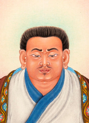 Hand-Painted Rare Marpa Thangka | Beautiful Small Painting Of Kagyu Master | Buddhist Master