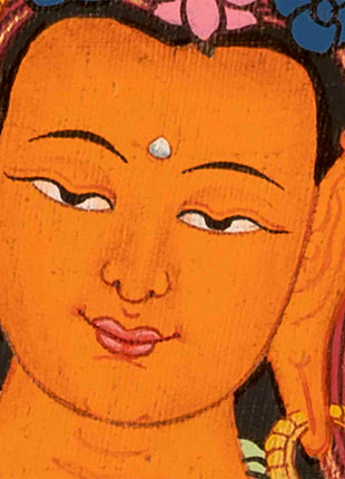 Bodhisattva Manjushree Thangka | Wall Decors