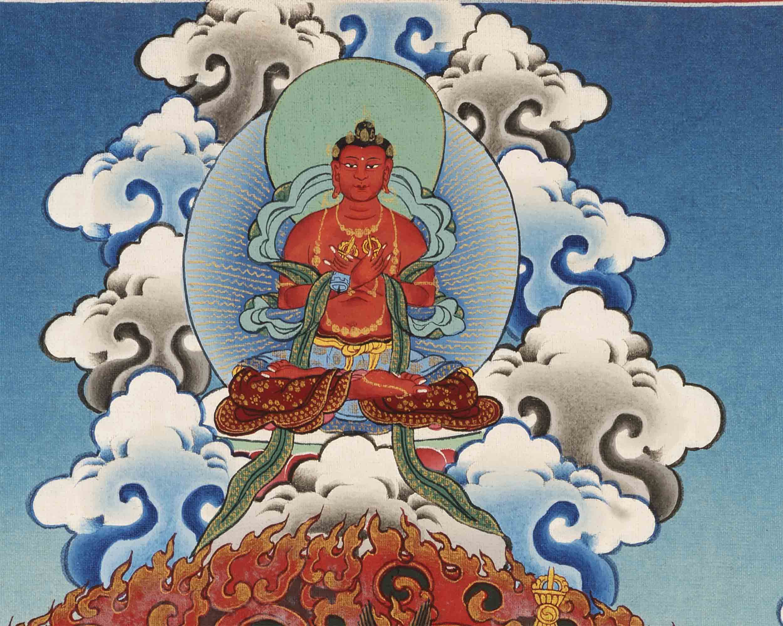 Vajravarahi Thangka | Traditional Buddhist Painting | Wall Hanging Decors