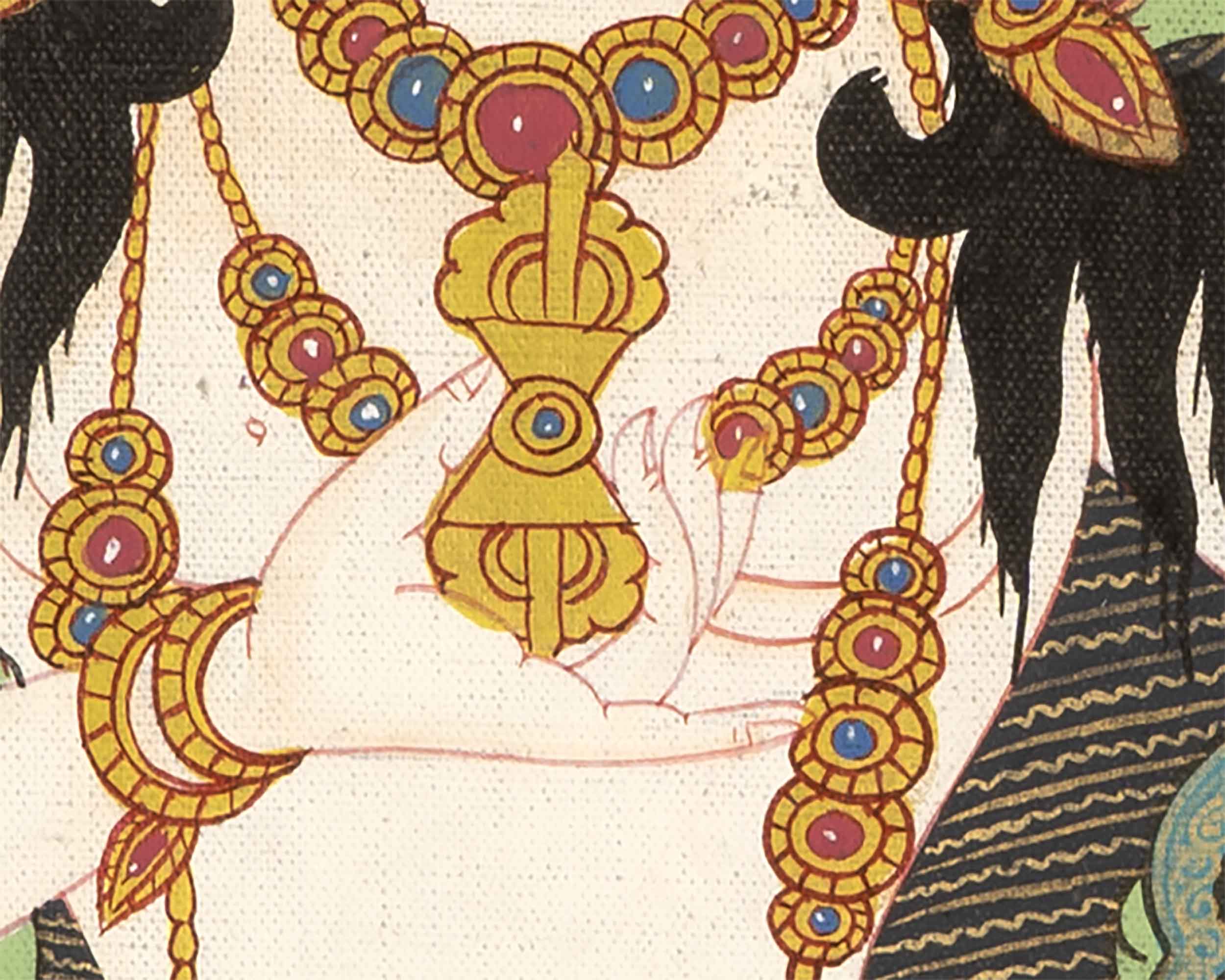 Vajrasattva Thangka | Tibetan Thangka Art
