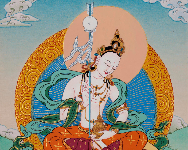 Dakini Mandarva | Guru Padmasambhava Consort | Thangka Art