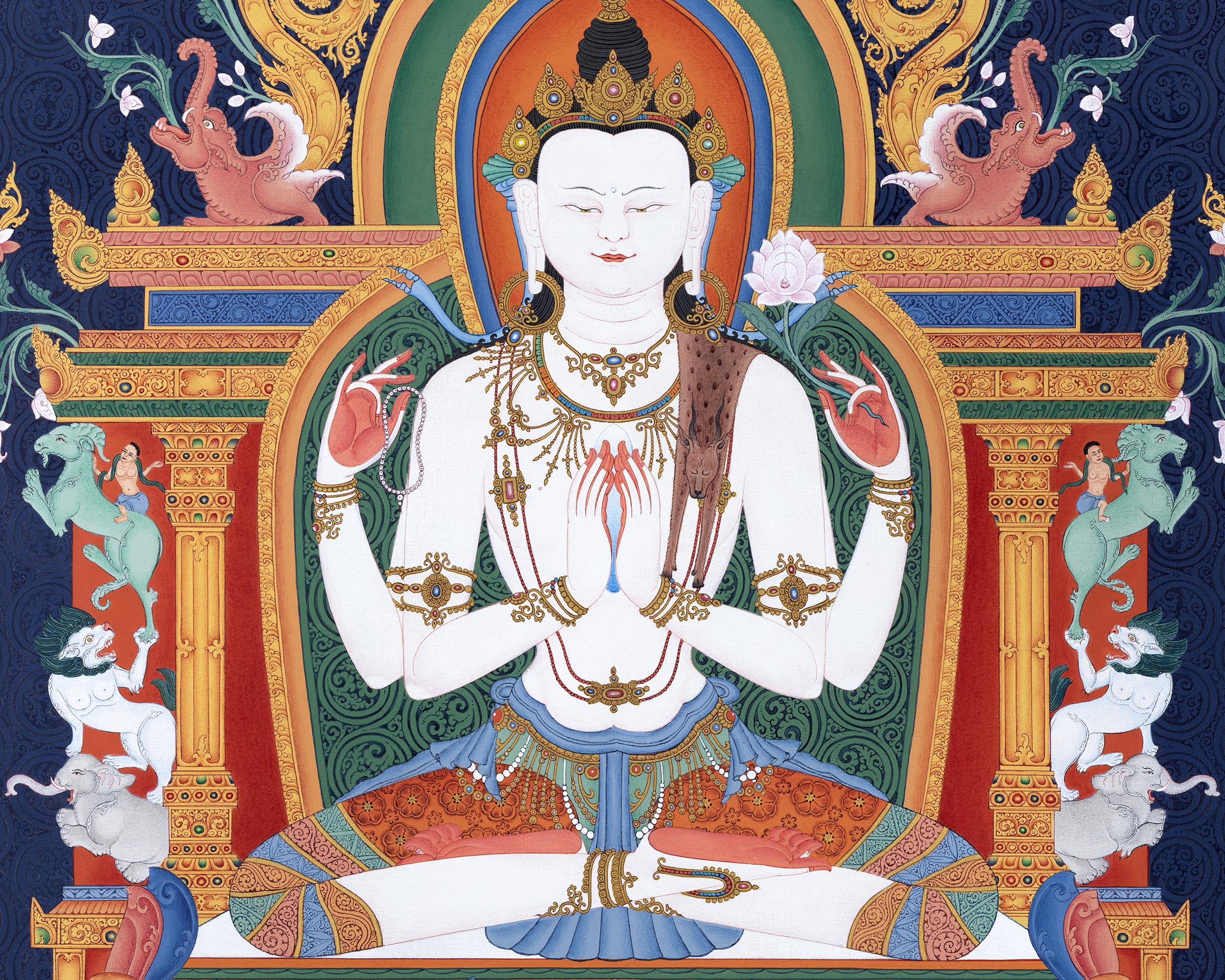Chenrezig thangka