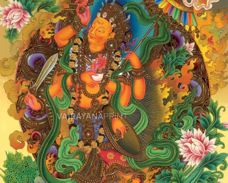 Indrani Thangka Print | Indrayani | Spiritual Gifts