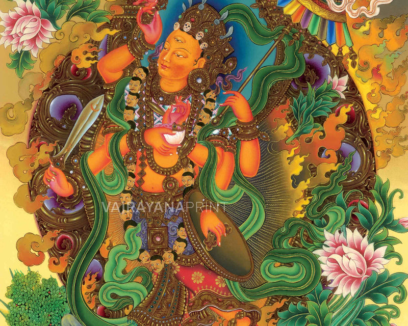 Indrani Thangka Print | Indrayani | Spiritual Gifts