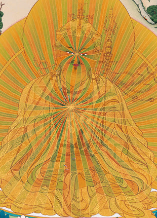 Guru in Rainbow Thangka