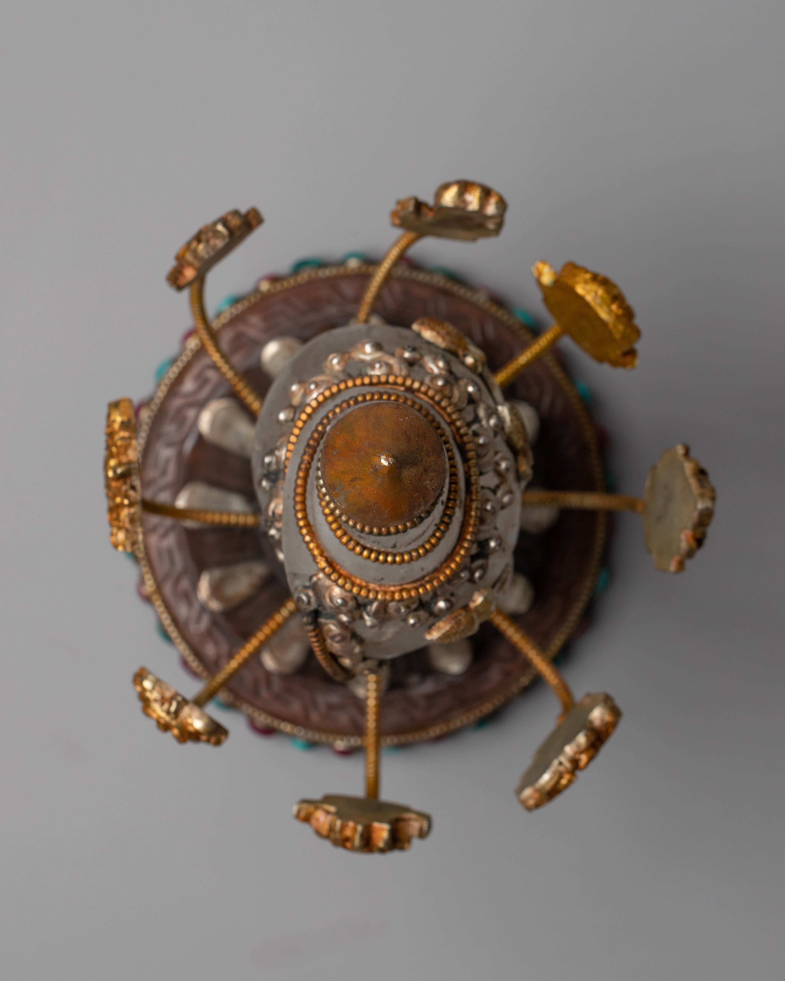 Astamandala Crystal Shell | Conch Shell Decor
