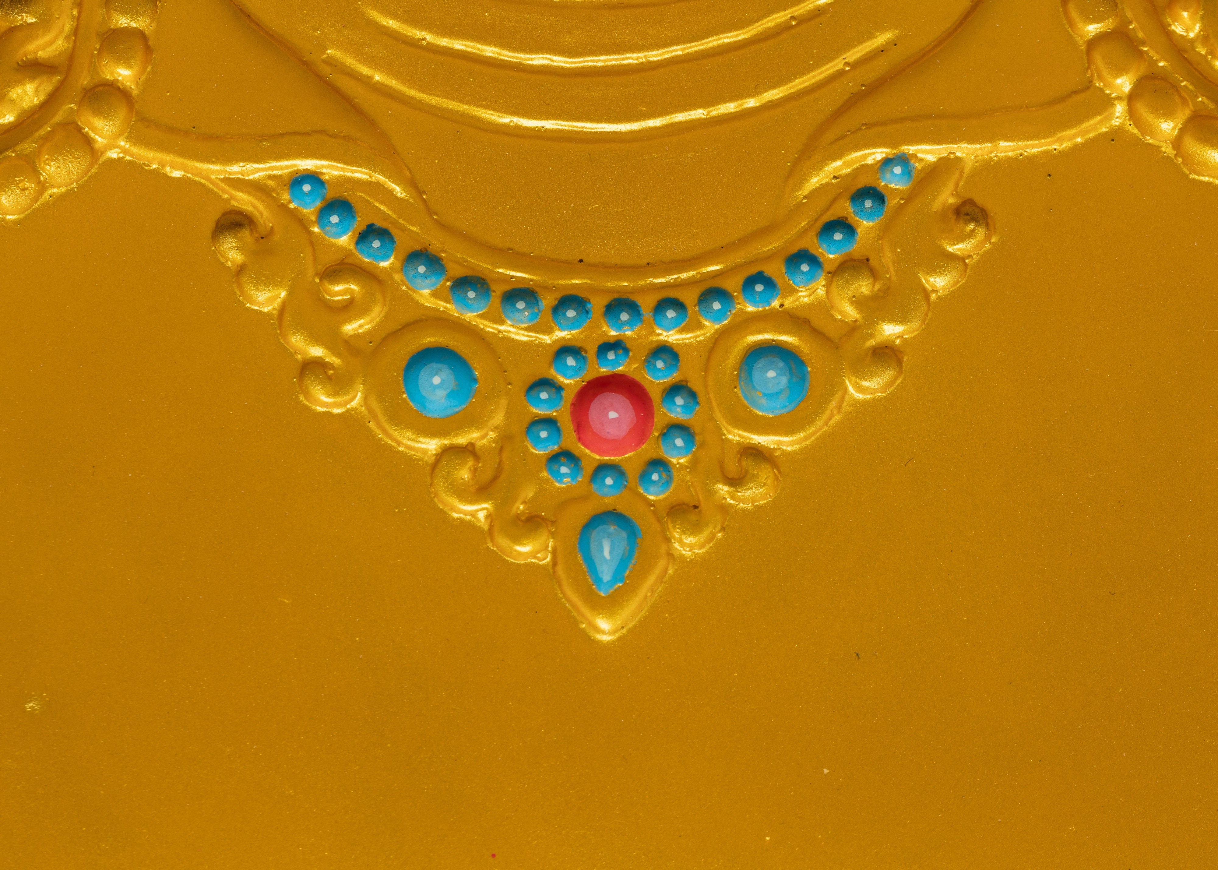 Guru Rinpoche Wooden Thangka | Tibetan Lotus Born, Guru Rinpoche