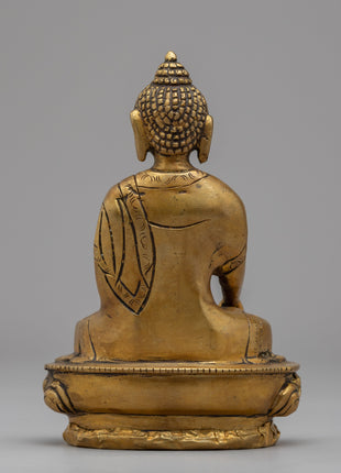 Buddha Shakyamuni Statue | Handcrafted Buddhist Statue for Meditation
